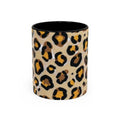 Leopard Print Accent Coffee Mug | 11oz
